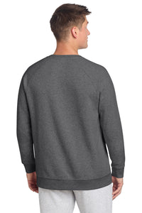 Sport-Tek Drive Fleece Crewneck STF203 - Graphite Heather Back