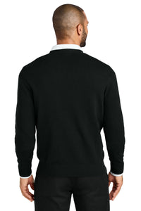 Port Authority Easy Care V-Neck Sweater SW2850 - Deep Black Back