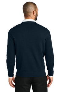 Port Authority Easy Care V-Neck Sweater SW2850 - River Blue Navy Back