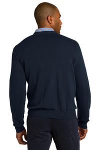 DISCONTINUED Port Authority V-Neck Sweater - Navy Back
