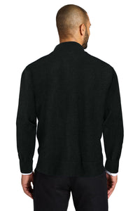 Port Authority Easy Care 1/4-Zip Sweater SW2900 - Deep Black Back