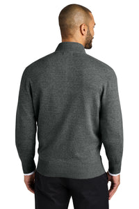 Port Authority Easy Care Full-Zip Sweater SW2901 - Charcoal Heather Back