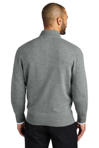 Port Authority Easy Care Full-Zip Sweater SW2901 - Medium Heather Grey Back