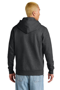 Stanley/Stella Unisex Cultivator 2.0 Full-Zip Hooded Sweatshirt SXU005 - Dark Heather Grey Back