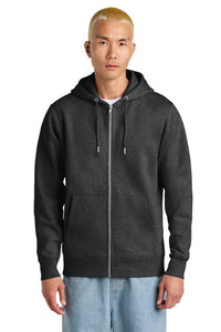 Stanley/Stella Unisex Cultivator 2.0 Full-Zip Hooded Sweatshirt SXU005 - Dark Heather Grey