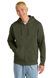 Stanley/Stella Unisex Cultivator 2.0 Full-Zip Hooded Sweatshirt SXU005 - Khaki Green