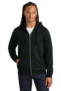Stanley/Stella Unisex Mixer Full-Zip Hooded Sweatshirt SXU011 - Black