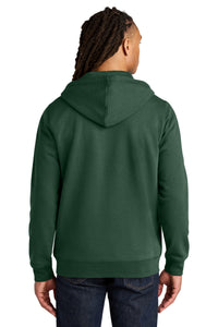 Stanley/Stella Unisex Mixer Full-Zip Hooded Sweatshirt SXU011 - Bottle Green Back