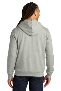 Stanley/Stella Unisex Mixer Full-Zip Hooded Sweatshirt SXU011 - Heather Grey Back