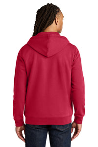 Stanley/Stella Unisex Mixer Full-Zip Hooded Sweatshirt SXU011 - Red Back