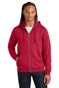 Stanley/Stella Unisex Mixer Full-Zip Hooded Sweatshirt SXU011 - Red