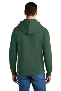 Stanley/Stella Unisex Sounder Hooded Sweatshirt SXU012 - Bottle Green Back