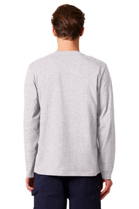 Stanley/Stella Unisex Creator 2.0 Long Sleeve Tee SXU022 - Cool Heather Grey Back