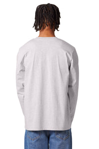 Stanley/Stella Unisex Freestyler Heavyweight Long Sleeve Tee SXU023 - Cool Heather Grey Back
