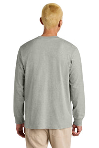 Stanley/Stella Unisex Freestyler Heavyweight Long Sleeve Tee SXU023 - Heather Grey Back