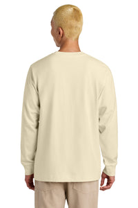 Stanley/Stella Unisex Freestyler Heavyweight Long Sleeve Tee SXU023 - Natural Raw Back
