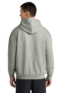 Stanley/Stella Unisex Cooper Dry Hooded Sweatshirt SXU028 - Heather Grey Back