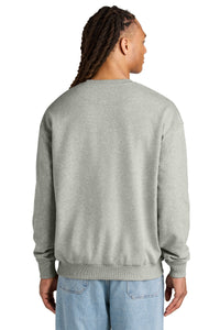Stanley/Stella Unisex Ledger Dry Crewneck Sweatshirt SXU029 - Heather Grey Back