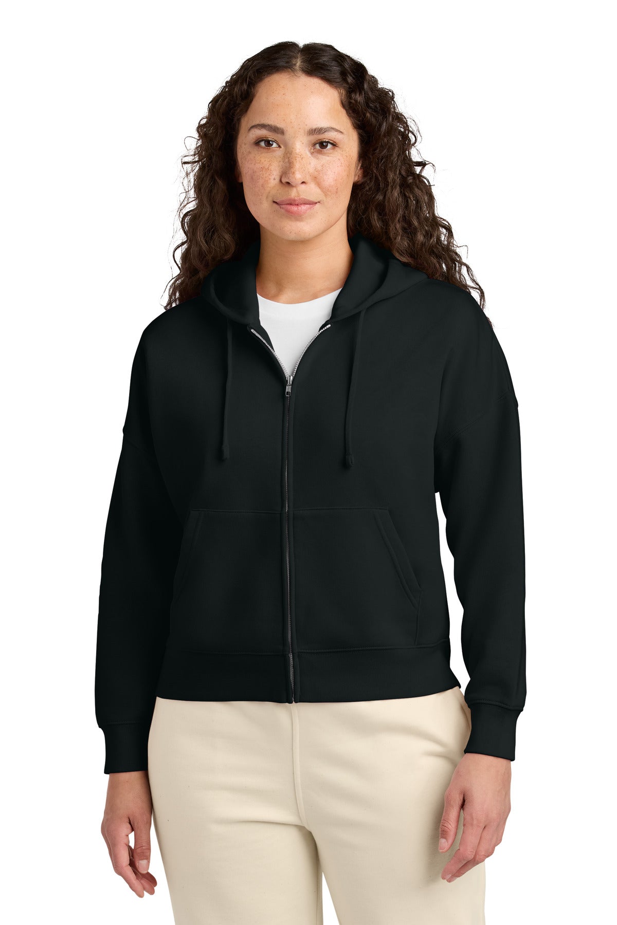Stanley/Stella Women's Stella Ida Full-Zip Hooded Sweatshirt SXW037 - Black