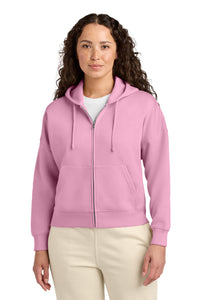Stanley/Stella Women's Stella Ida Full-Zip Hooded Sweatshirt SXW037 - Bubble Pink