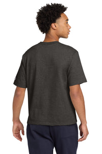 Champion   Heritage 7-Oz. Jersey Tee T105 - Charcoal Heather Back