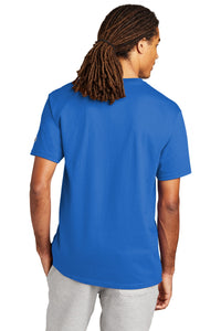 Champion   Heritage 6-Oz. Jersey Tee T425 - Athletic Royal Back