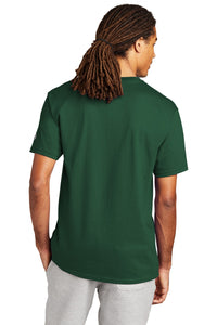 Champion   Heritage 6-Oz. Jersey Tee T425 - Dark Green Back