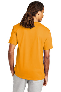 Champion   Heritage 6-Oz. Jersey Tee T425 - Gold Back