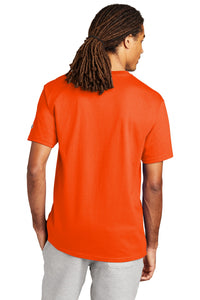 Champion   Heritage 6-Oz. Jersey Tee T425 - Orange Back