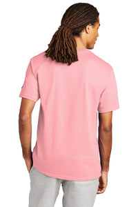 Champion   Heritage 6-Oz. Jersey Tee T425 - Pink Candy Back