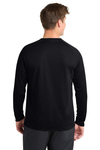 Sport-Tek Dry Zone Long Sleeve Raglan T-Shirt - Black Back
