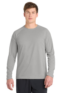 Sport-Tek Dry Zone Long Sleeve Raglan T-Shirt - Silver