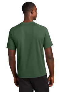 Sport-Tek Dry Zone Short Sleeve Raglan T-Shirt - Forest Green Back
