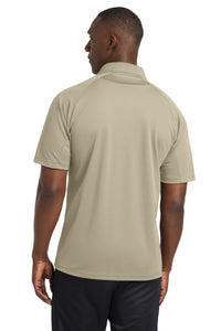 Sport-Tek Dri-Mesh Pro Polo - Sandstone Back