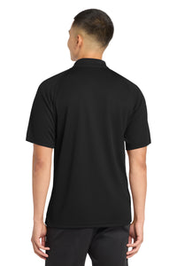 Sport-Tek Dry Zone Raglan Polo - Black Back