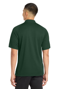Sport-Tek Dry Zone Raglan Polo - Forest Green Back