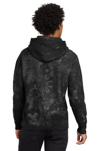 Champion  Reverse Weave  Scrunch-Dye Tie-Dye Hooded Sweatshirt - Black Back