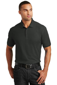 Port Authority Tall Core Classic Pique Polo - Deep Black