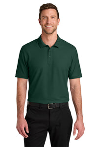 Port Authority Tall Wearever Signature Pique Polo TLK200 - Dark Green