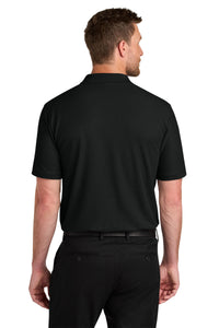 Port Authority Tall Wearever Signature Pique Polo TLK200 - Deep Black Back