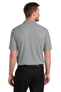 Port Authority Tall Wearever Signature Pique Polo TLK200 - Gusty Grey Back