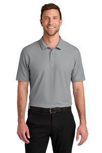 Port Authority Tall Wearever Signature Pique Polo TLK200 - Gusty Grey