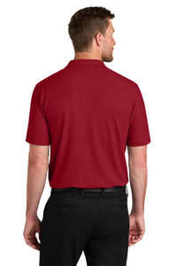 Port Authority Tall Wearever Signature Pique Polo TLK200 - Rich Red Back