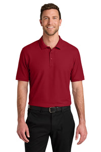 Port Authority Tall Wearever Signature Pique Polo TLK200 - Rich Red