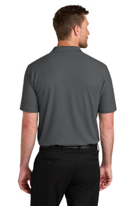 Port Authority Tall Wearever Signature Pique Polo TLK200 - Storm Grey Back