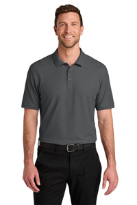 Port Authority Tall Wearever Signature Pique Polo TLK200 - Storm Grey