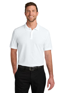 Port Authority Tall Wearever Signature Pique Polo TLK200 - White