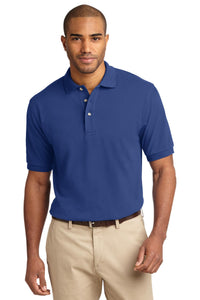 Port Authority Tall Heavyweight Cotton Pique Polo - Royal