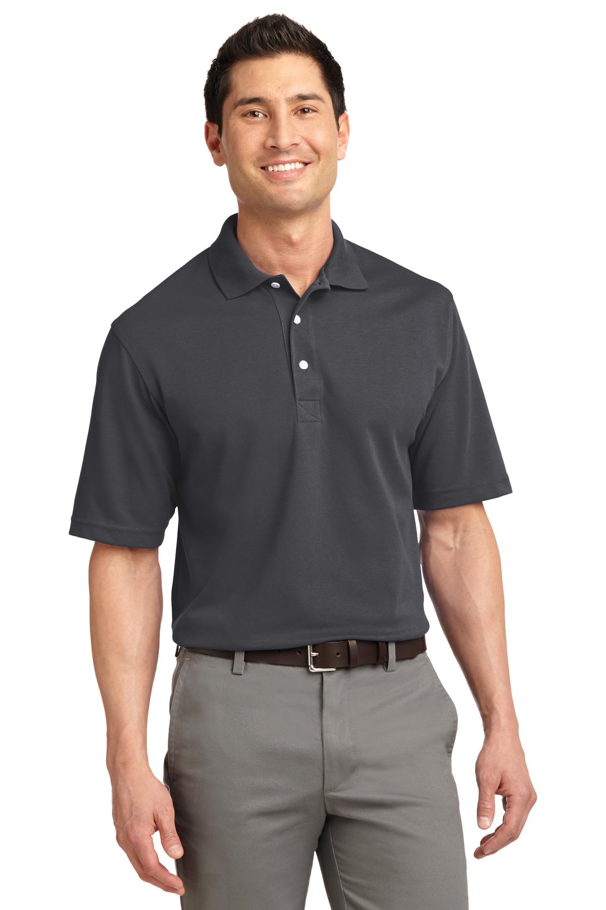 Port Authority Tall Rapid Dry Polo - Charcoal