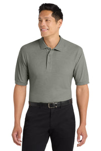 Port Authority Tall Silk Touch Polo - Cool Grey